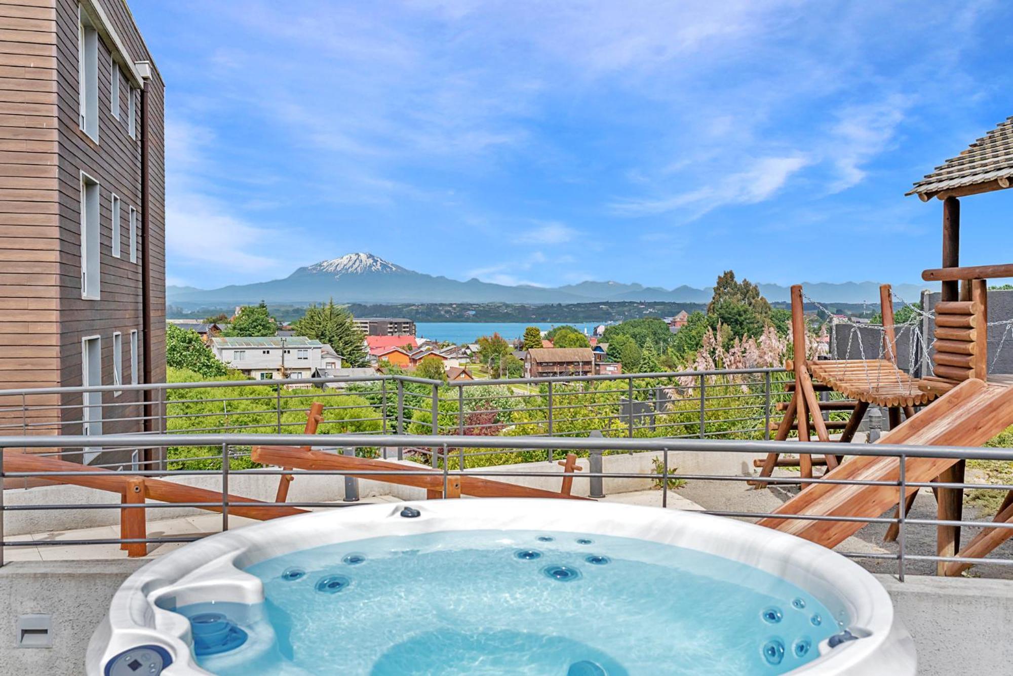 Vistas Insuperables, Excelente Ubicacion Y Tinaja Apartment Puerto Varas Exterior foto