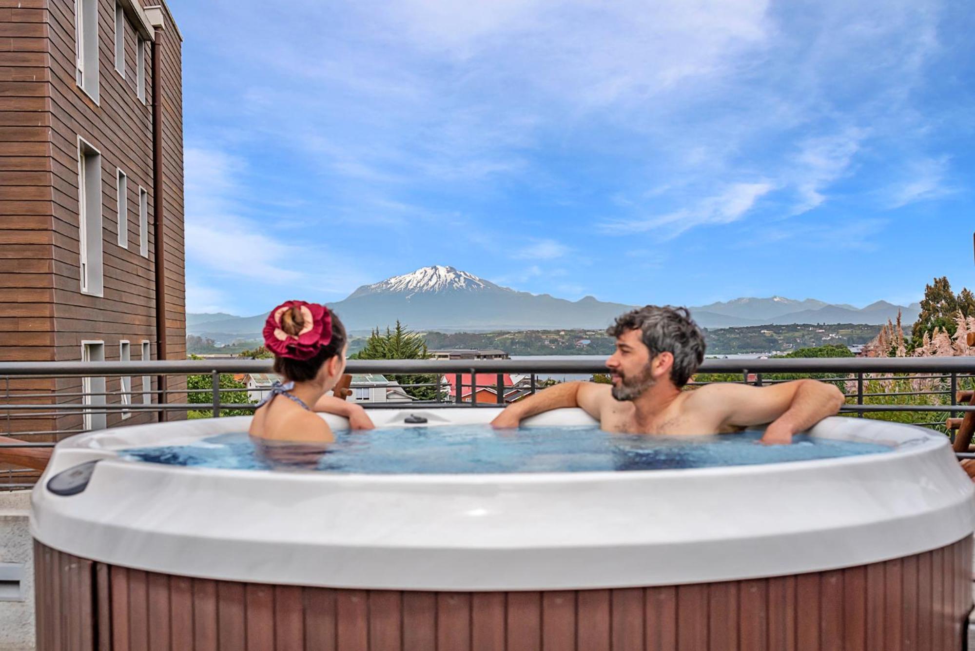 Vistas Insuperables, Excelente Ubicacion Y Tinaja Apartment Puerto Varas Exterior foto